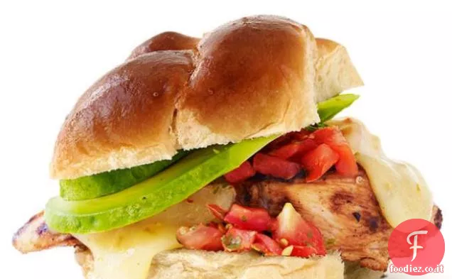 John McCain Pollo Queso Hamburger