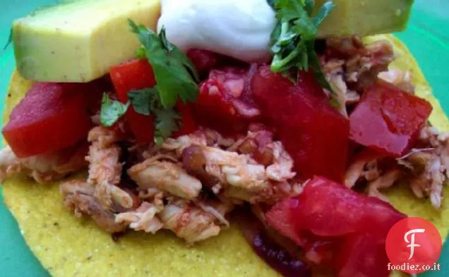 Tostadas di pollo