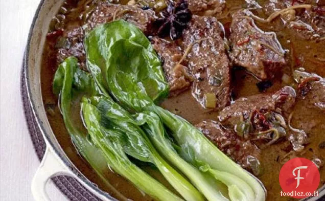 Stile cinese brasato di manzo One-pot