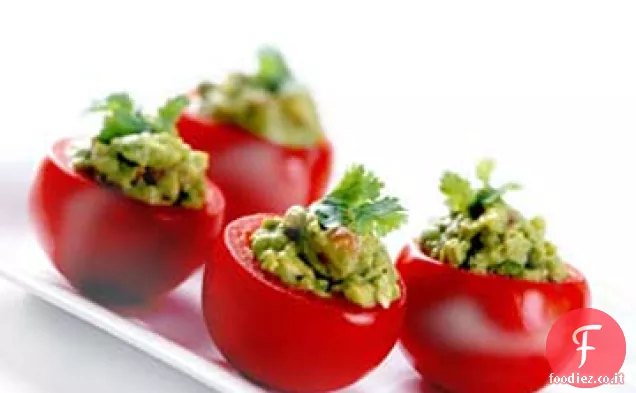 Pomodori ripieni di Guacamole
