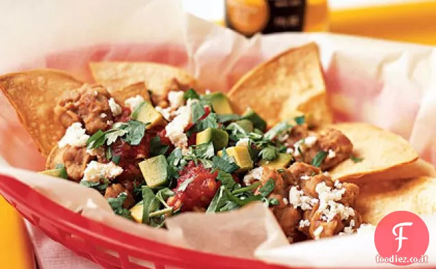 Nachos di fagioli Pinto