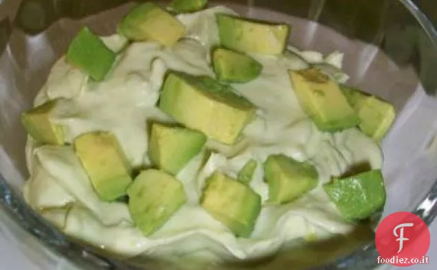 Avocado-Mascarpone sogno crema dessert troppo