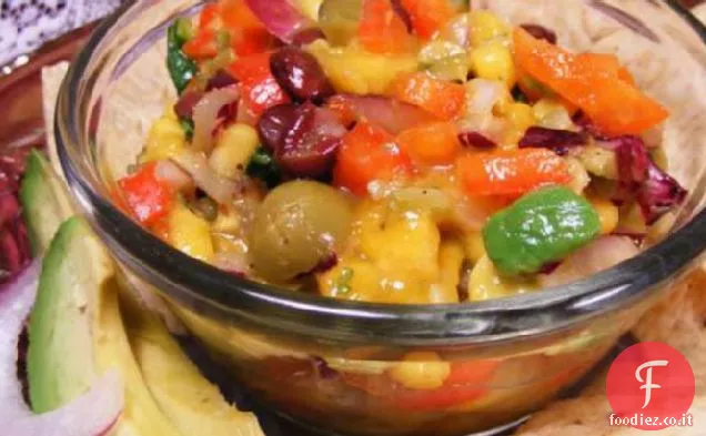 Salsa di fagioli tropicali di Heather