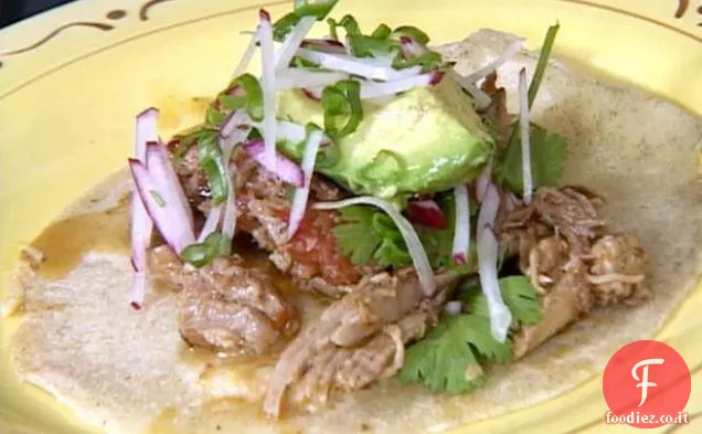 Tacos di maiale brasato
