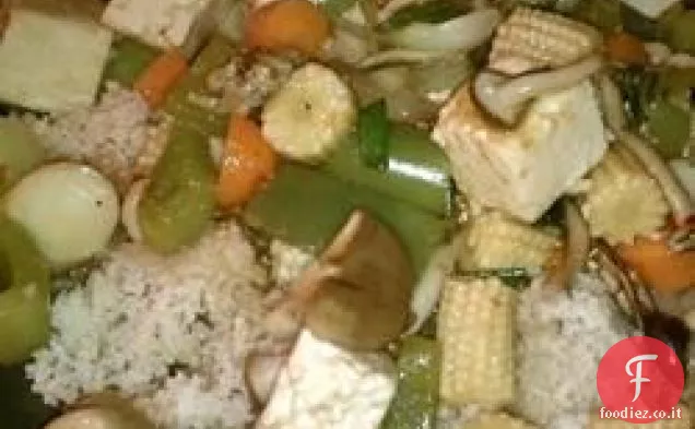 Verdure e tofu Saltate in padella