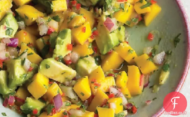 Salsa di mango e avocado