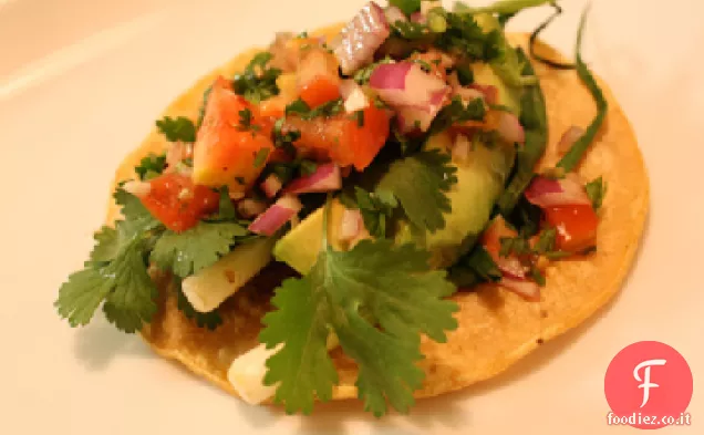 Insalata dell'isola con scalogno-Vinaigrette di soia