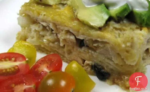 Facile pollo Enchilada Casseruola
