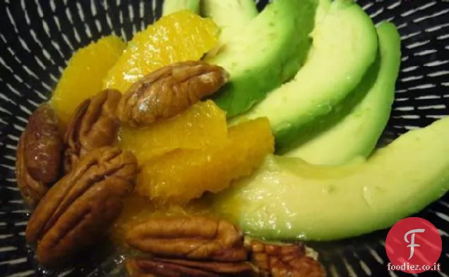 Insalata di avocado e arancia