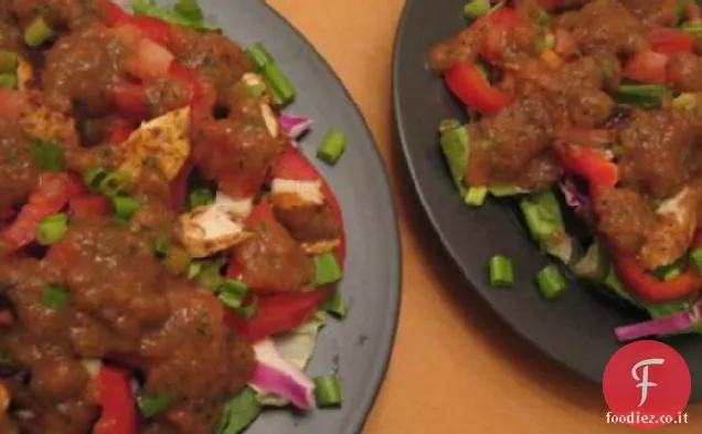 Ww 5 Punti-Insalata Fajita con Salsa Vinaigrette