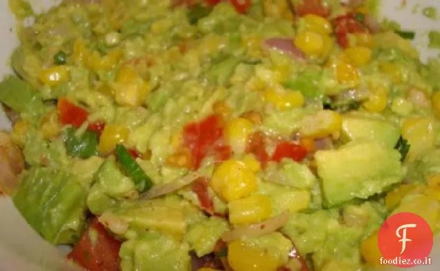 Arrosto di mais e avocado Dip