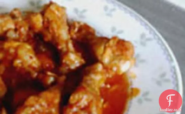 Pollo coreano piccante