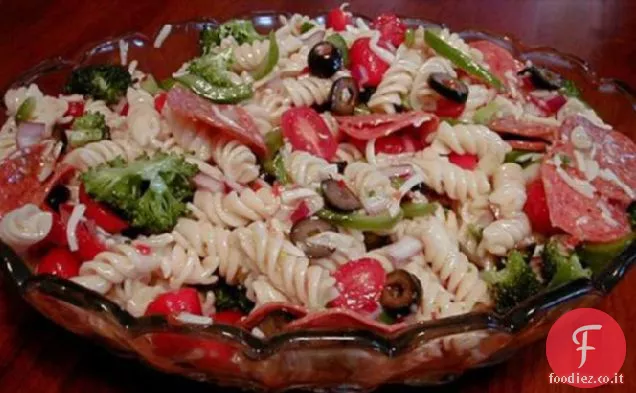 Insalata di pasta con Salame