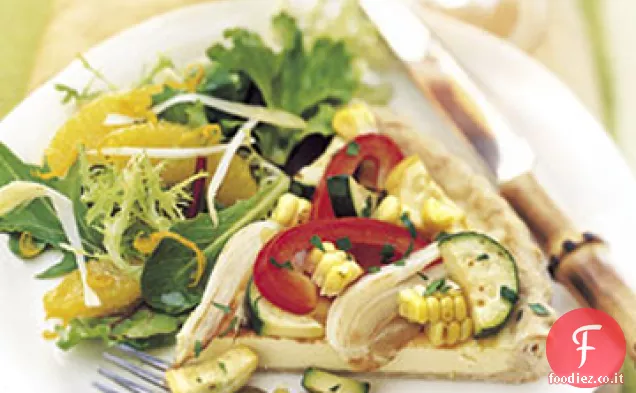 Crostata di verdure estive