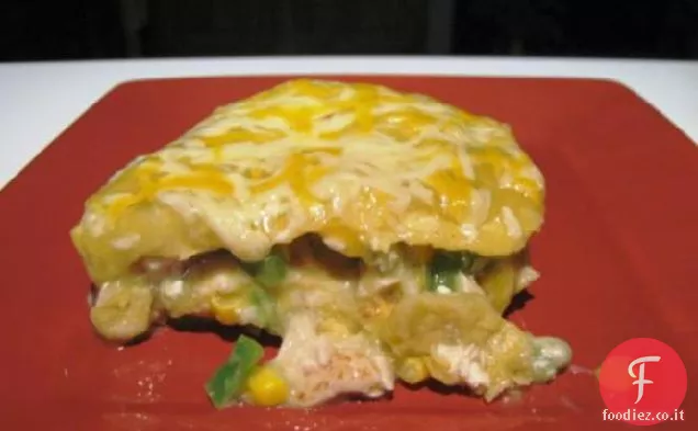 Verde Cile Enchilada Casseruola