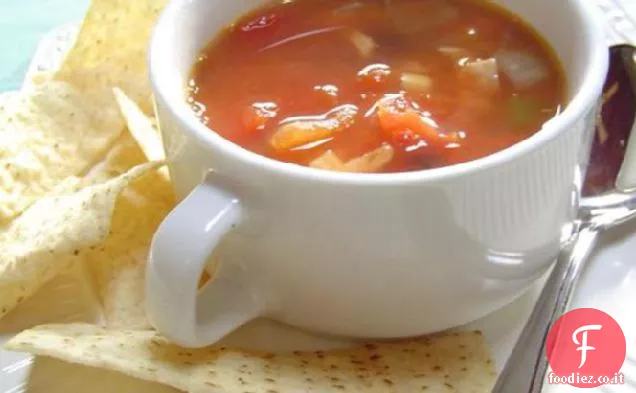 Incredibile zuppa di tortilla di pollo!