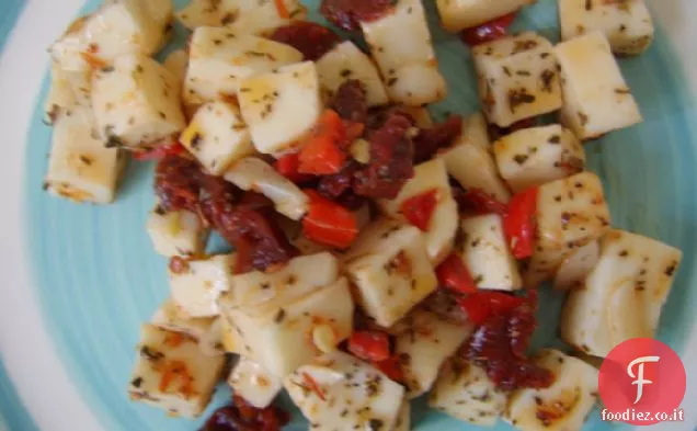 Mozzarella marinata