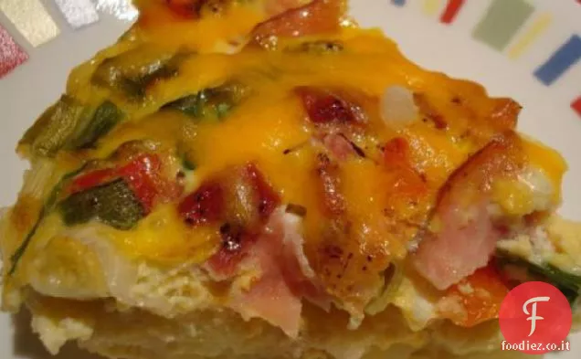 Patate, prosciutto e formaggio cuocere