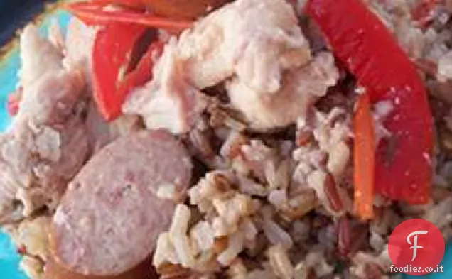 Fornello lento Rosmarino e pepe rosso Pollo