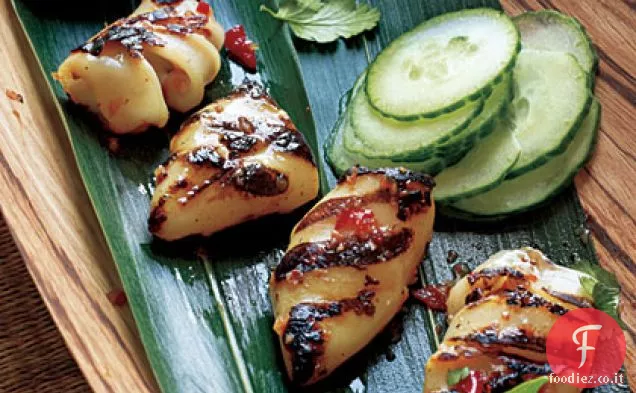 Sotong Bakar (Calamari da barbecue)