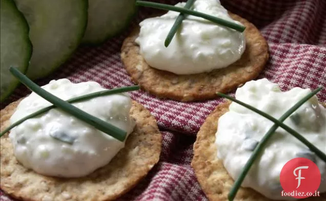 Insalata di cetrioli cremosa