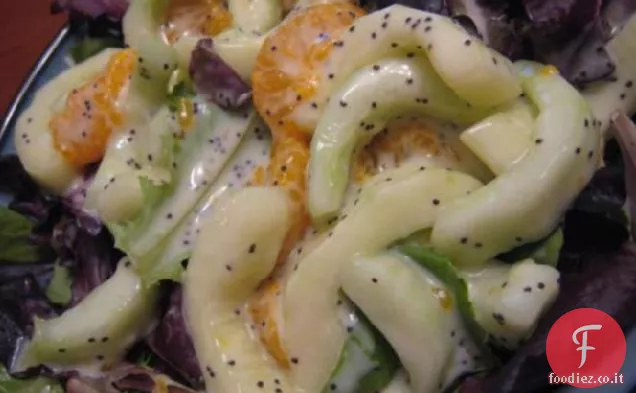 Insalata di cetrioli mandarino dolce