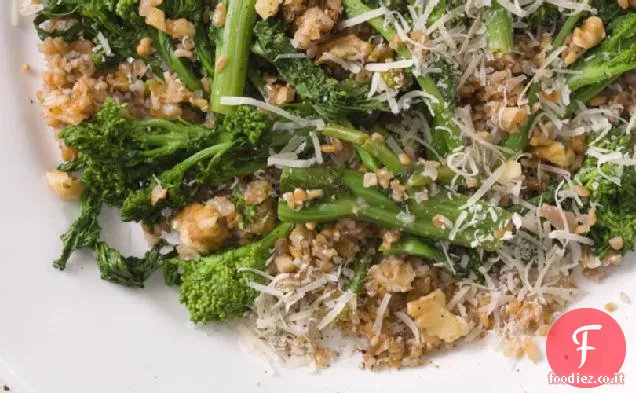 Broccoli Rabe con Bulgur e Noci
