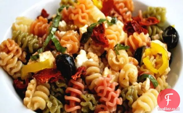 Insalata di pomodoro Limone Basilico e formaggio di capra