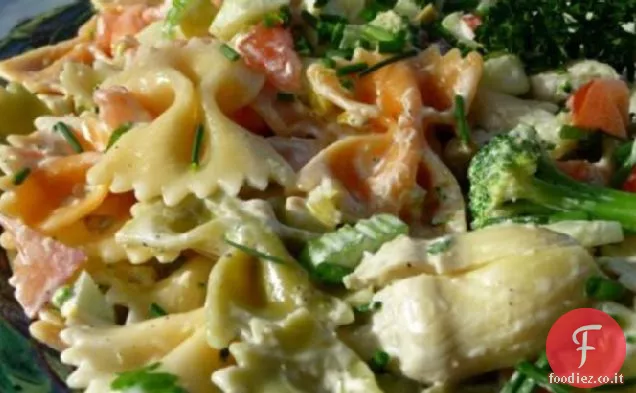 Insalata di pasta con papillon