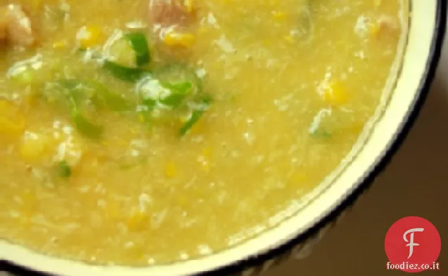 Vellutata Zuppa di mais refrigerata