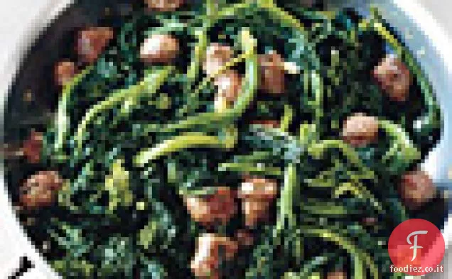 Broccoli Rabe con dolce salsiccia italiana