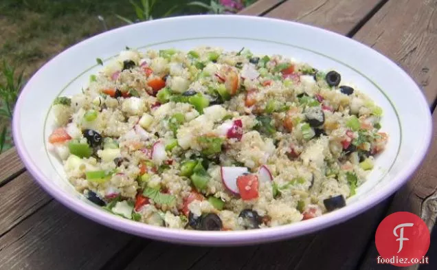 Insalata in gelatina a basso contenuto calorico