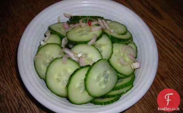 Insalata di cetrioli thai