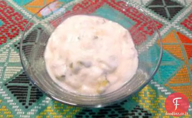 Salsa di yogurt e cetrioli