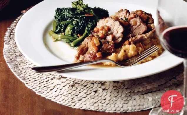Broccoli Rabe con aglio e pepe rosso
