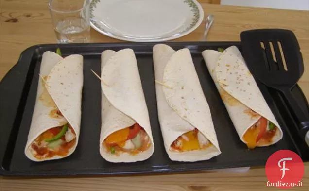 Salsa Ranch Pollo Avvolge