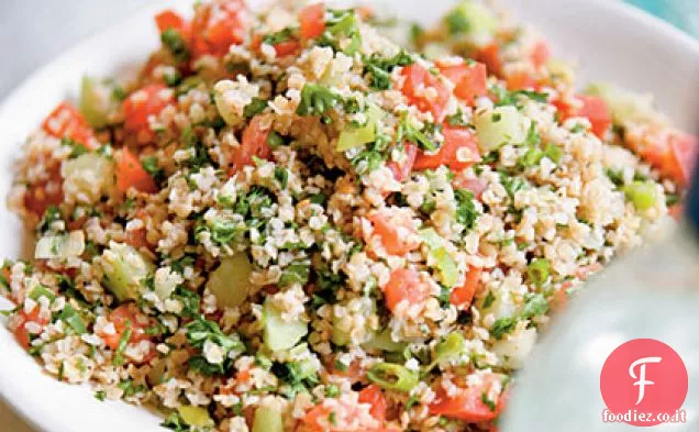 Insalata di Bulgur, menta e prezzemolo