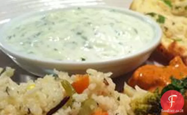 Cetriolo-Coriandolo Raita (Yogurt)