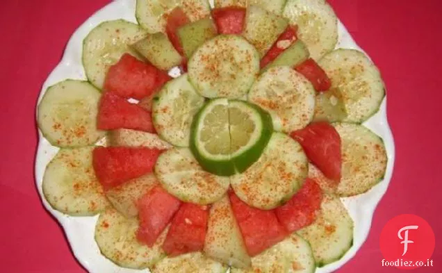 Insalata di frutta in stile messicano