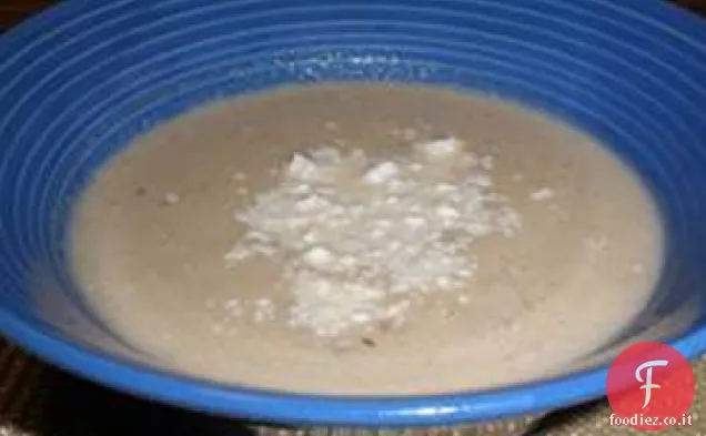 Zuppa di melanzane arrostita ricca e cremosa