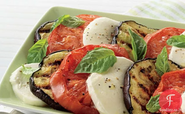 Insalata di melanzane e pomodori