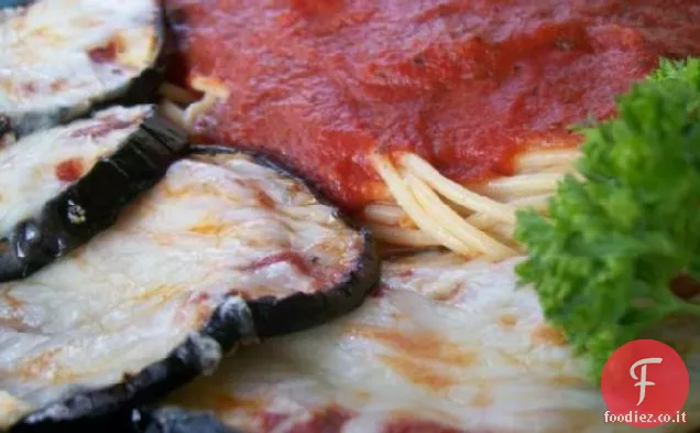 Melanzane a basso contenuto di grassi (Melanzane) Parmigiano