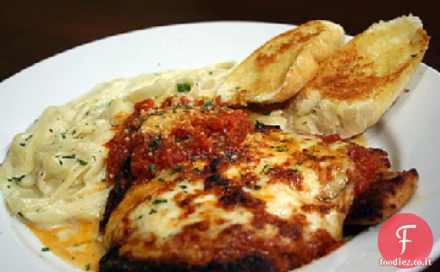 Parmigiano di pollo da giardino