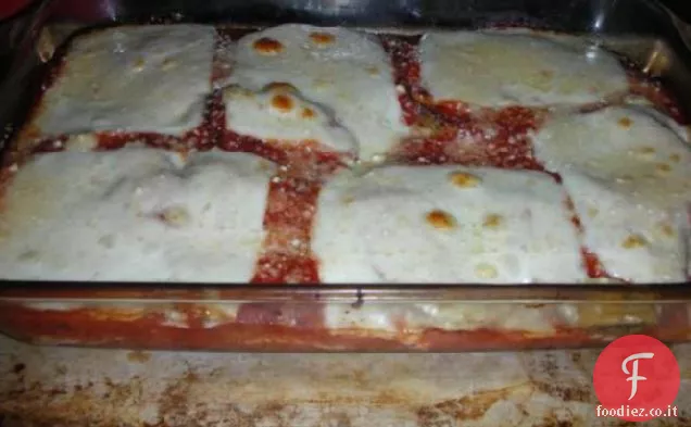 Deliziosa parmigiana di melanzane