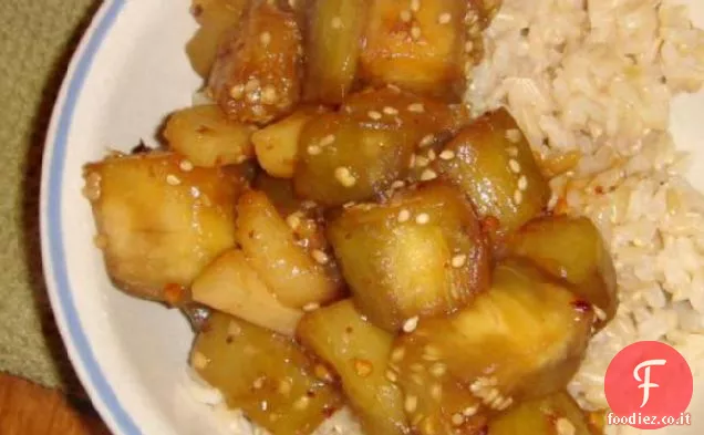 Melanzane alla Szechuan (melanzane)