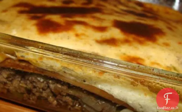 Moussaka greco di Kittencal