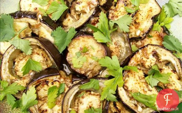 Piatto di melanzane iraniano-Kashk-E-Bademjan