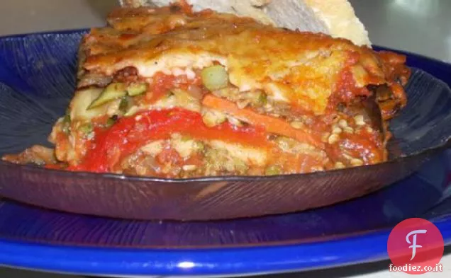 Lasagne di verdure arrosto