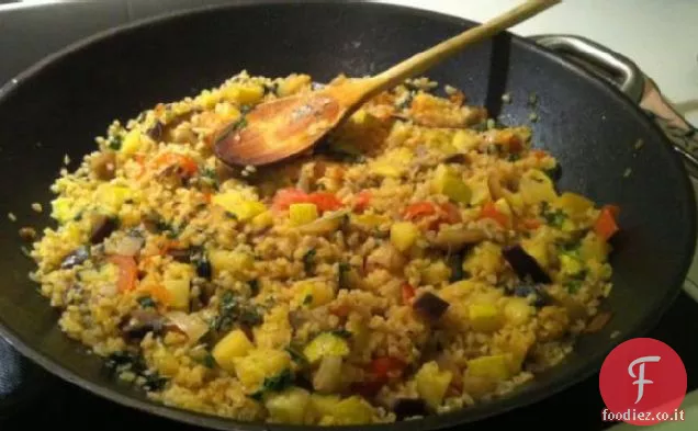 Zucchine-Melanzane Bulgur
