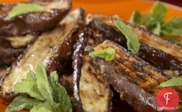 Miso glassata alla griglia melanzane giapponesi